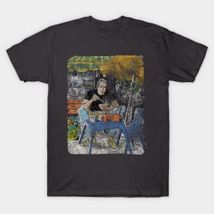 The Legendary Bourdain Grunge T-Shirt